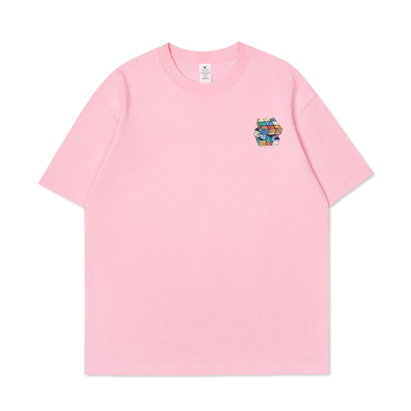 Individuell gestaltete Oversize-T-Shirts mit überschnittenen Schultern – Unisex-T-Shirt-Druck im Großhandel 3