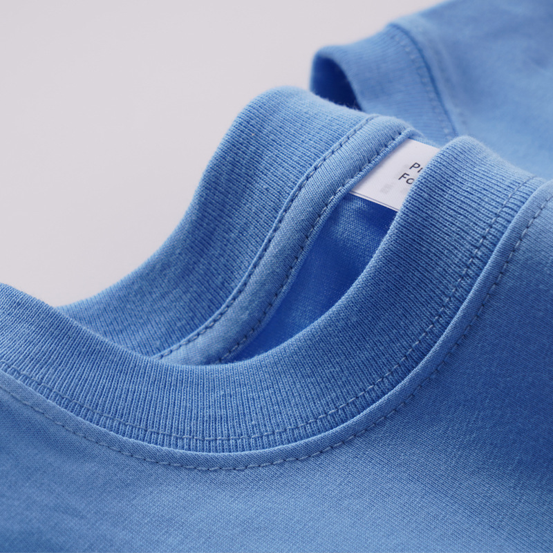 女士高品質客製化圓領T卹批發 - 棉質壓花DTF網印刷 7