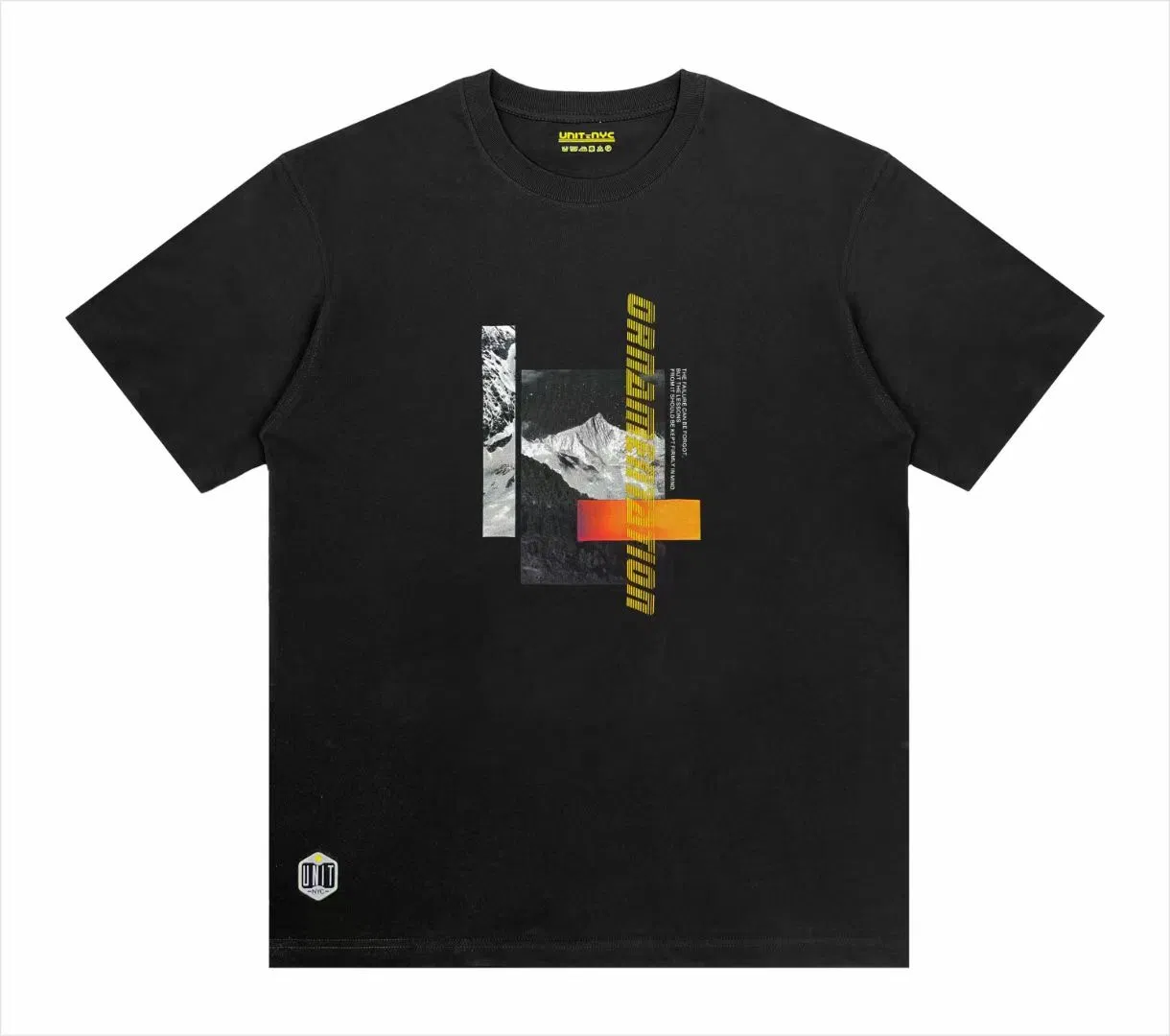240 GSM Oversized Graphic Short-Sleeved Crew Neck Polyester T-Shirts--PTS003