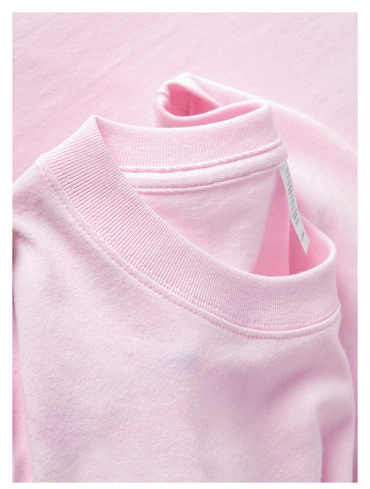 220g Unisex Cotton Summer Blank T-Shirt Wholesale 6