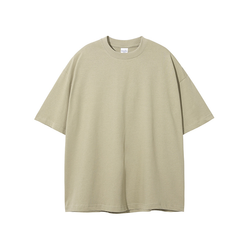 Custom Cotton Logo T-Shirt Oversize Puff Print - Wholesale Price 4