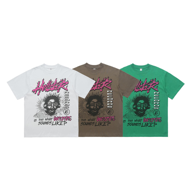 Áo thun nam thiết kế theo yêu cầu, 100% cotton, in nổi logo. 2