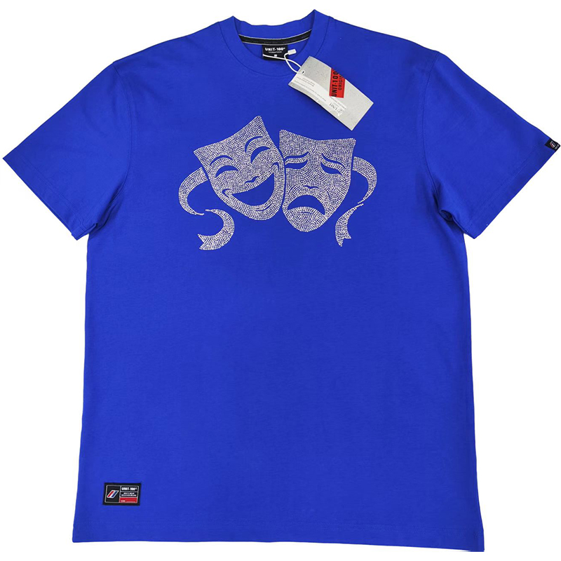 210 GSM Regular Fit Graphic Cotton Short-Sleeved Crew Neck Organic Cotton T-Shirts