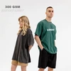 Custom Acid Washed Oversized 100% Cotton Unisex Tee 2