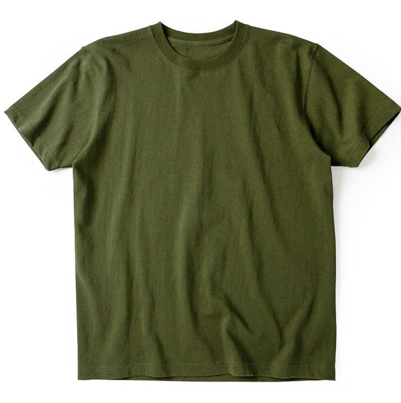 Customized Men's Plain Cotton T-Shirt - Summer Tops Tee 7
