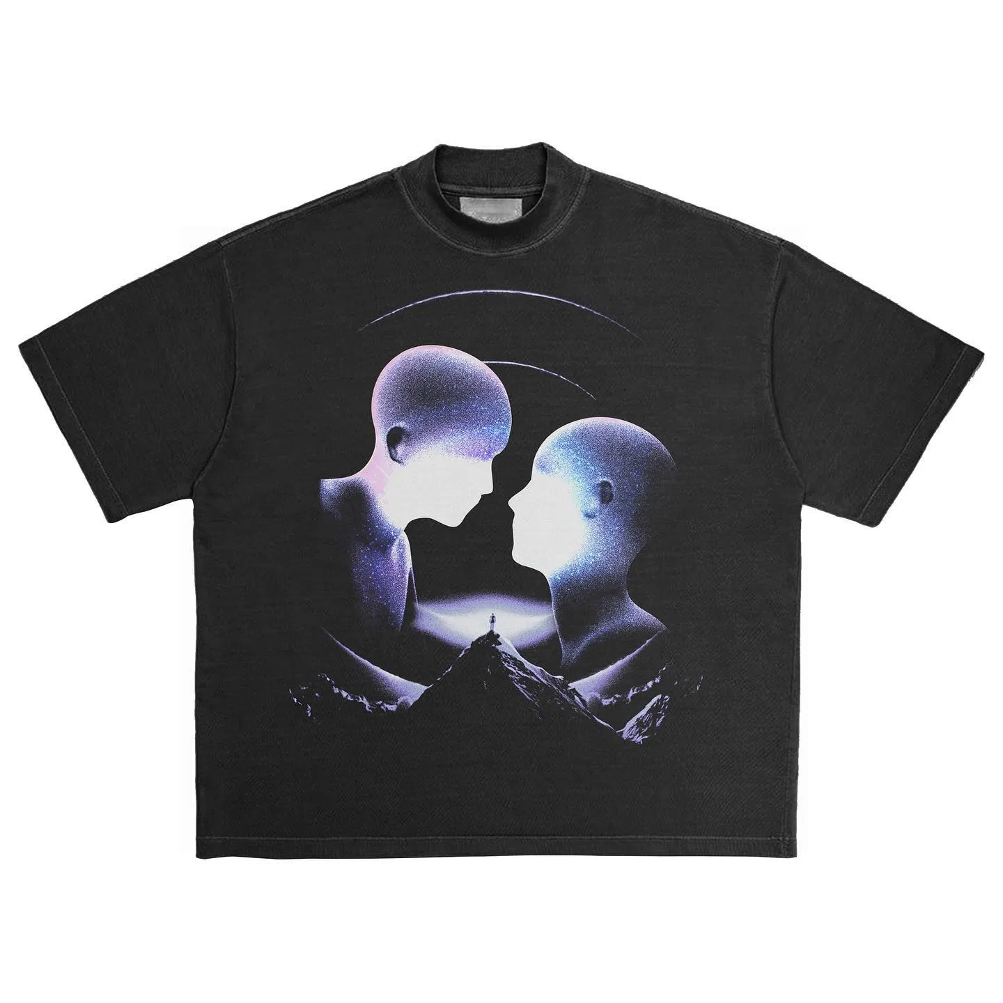 Camisetas personalizadas con impresión digital al por mayor. Camisetas DTG extragrandes. 2