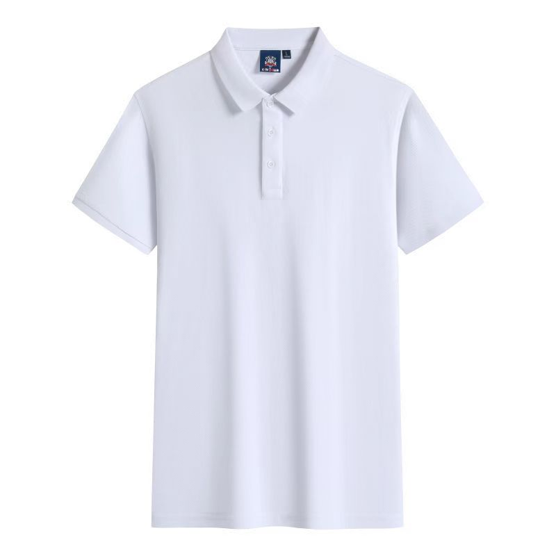 Polo da golf in cotone 100% con logo ricamato personalizzato - T-shirt a maniche corte da uomo 7