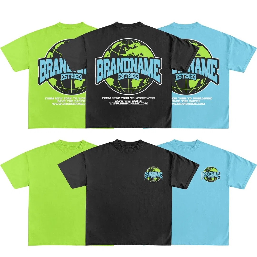 Custom T Shirt Screen Printing Cotton Shirt 2