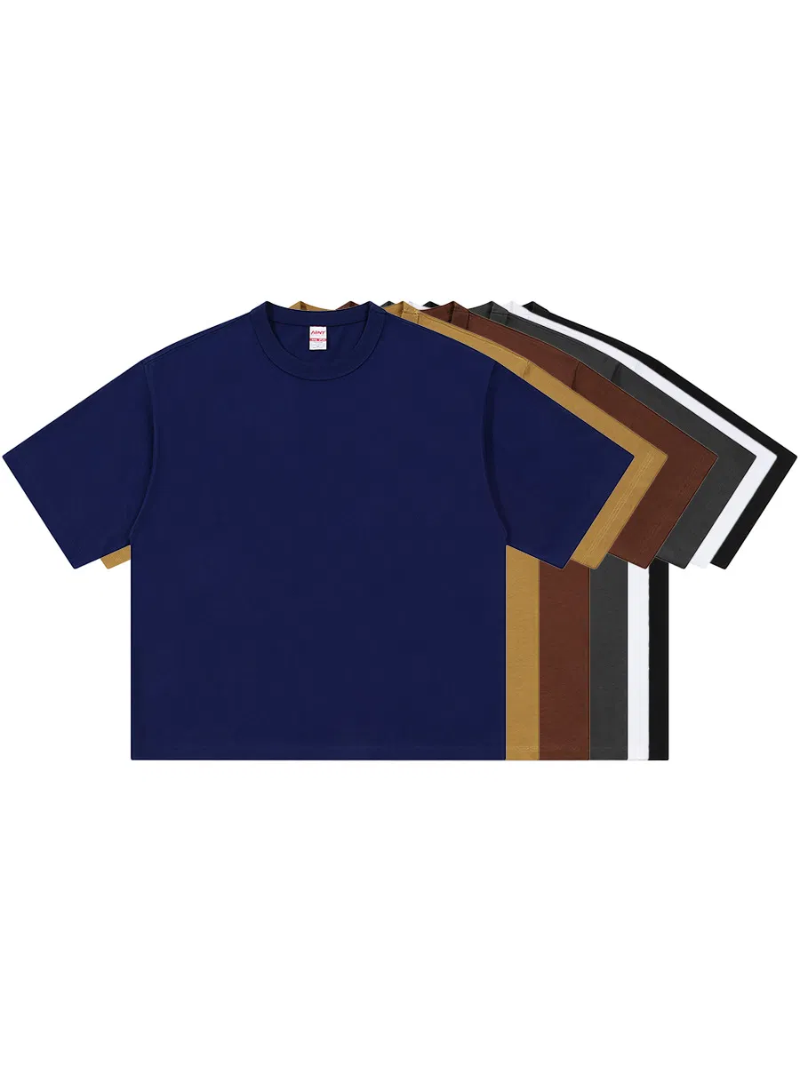 Blank Oversized Luxury Screen Print Men's T-Shirt - Wholesale Custom Tee 2