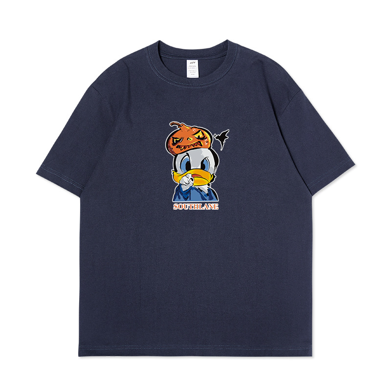 Camiseta masculina plus size oversized 100% algodão com estampa e ombros caídos. 5