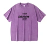 Camiseta masculina com lavagem ácida para atacado - Logotipo personalizado 2