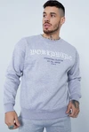 Felpa oversize personalizzata con scollo tondo ricamata in 100% cotone - Felpa con cappuccio da uomo 2
