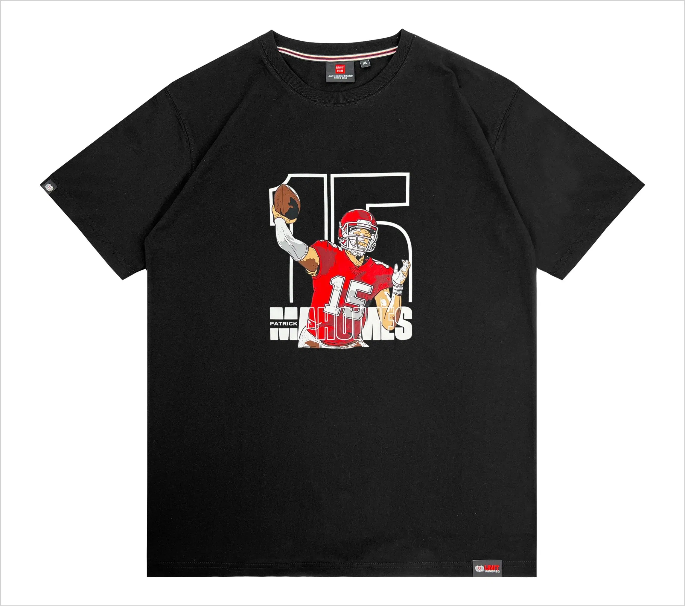 Camiseta masculina personalizada de algodão pesado com ombros caídos e modelagem oversized - Fabricante atacadista na China 3