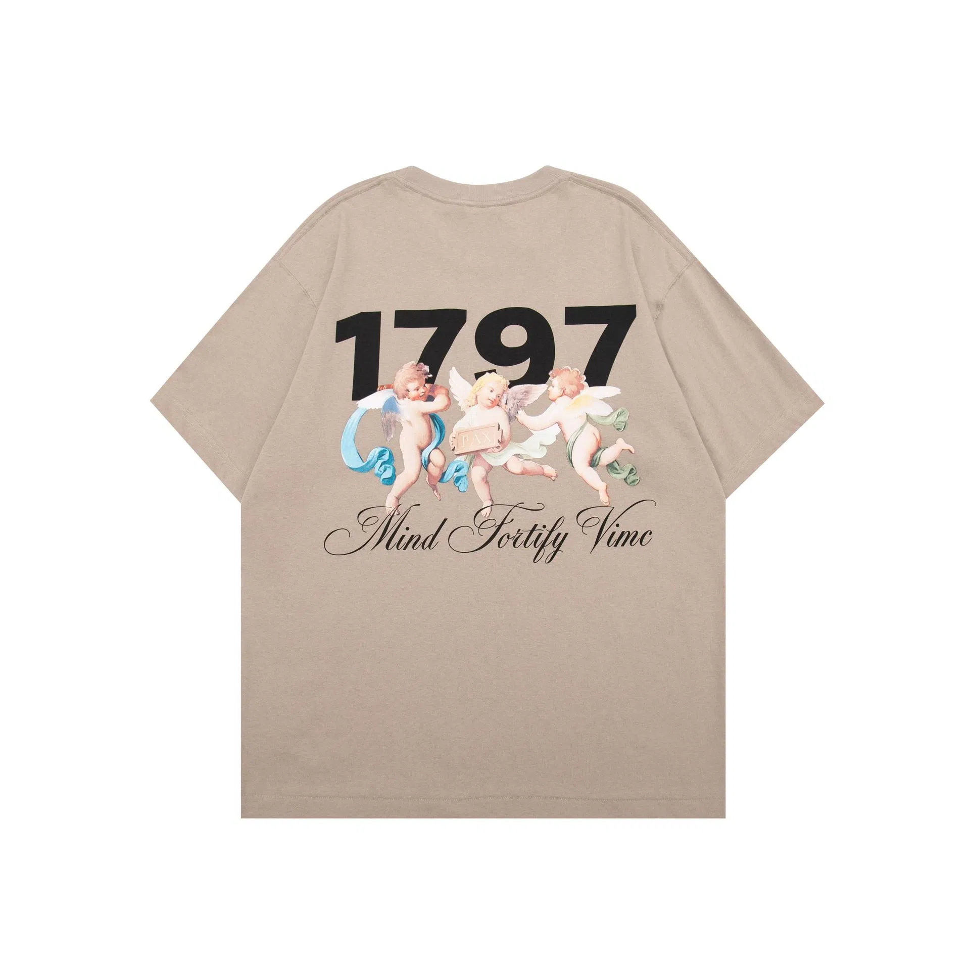 Custom Hip Hop Printed 100% Cotton T-Shirt with Logo - Wholesale Streetwear 4