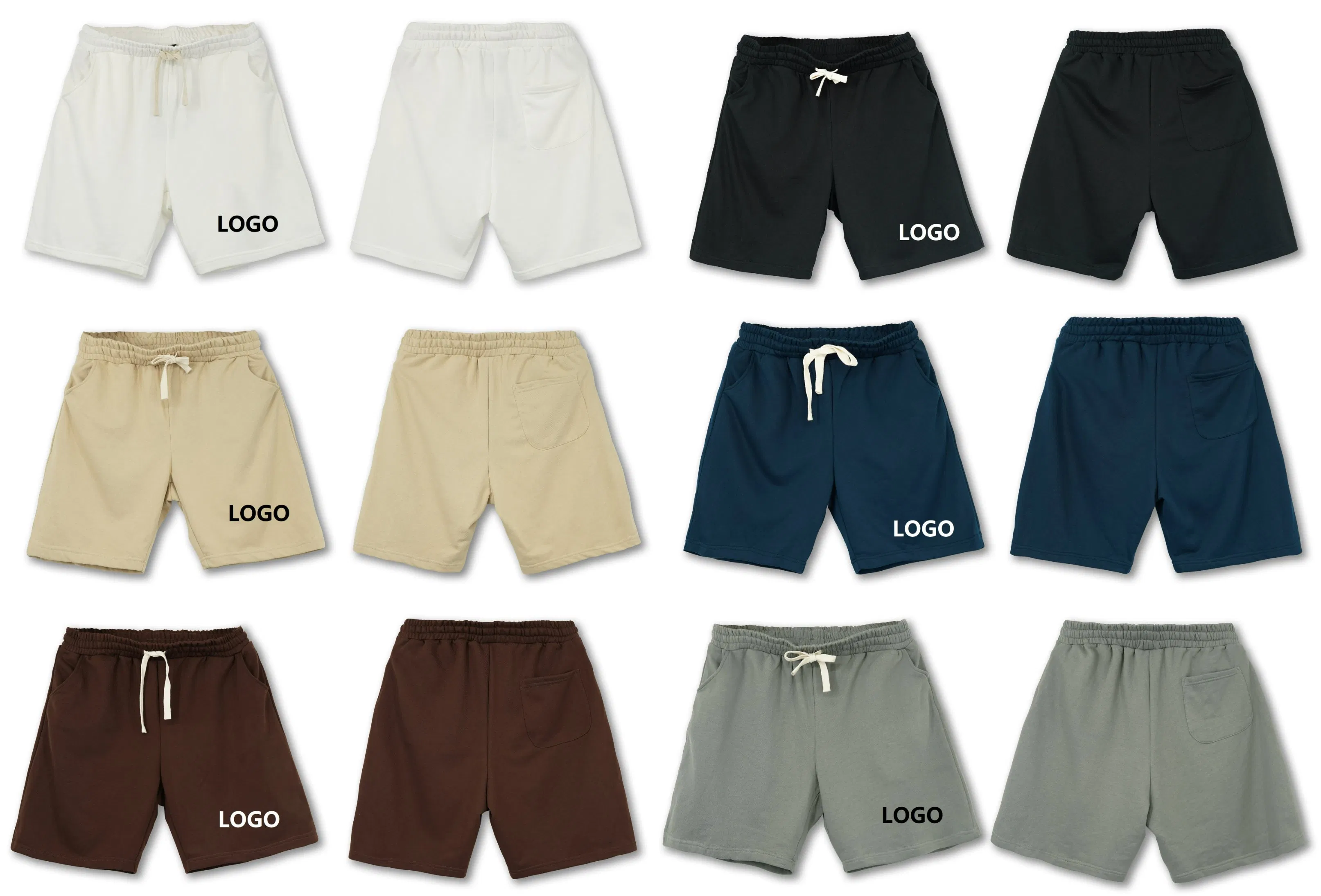 Unisex-Shorts mit individuell besticktem Logo 3