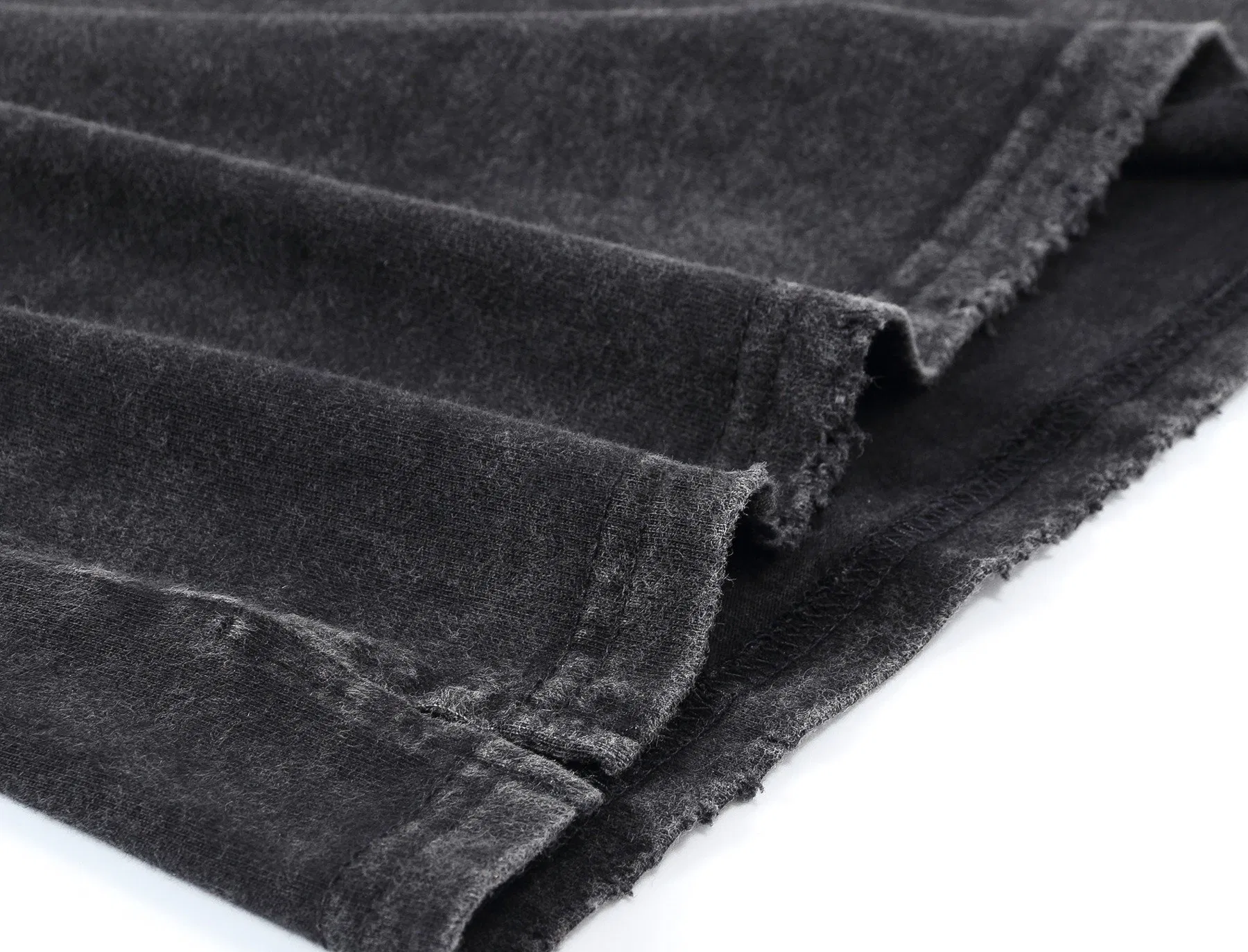 تاپ رکابی یقه گرد نخی ماسلت، 180 گرم، شستشو با اسید، TTTS1 7
