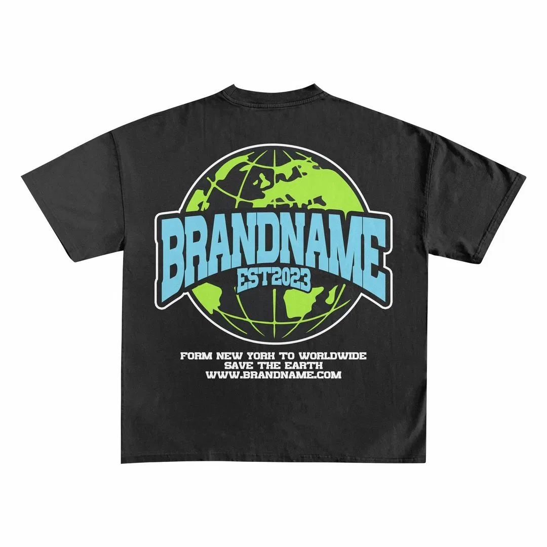 Custom T Shirt Screen Printing Cotton Shirt 5