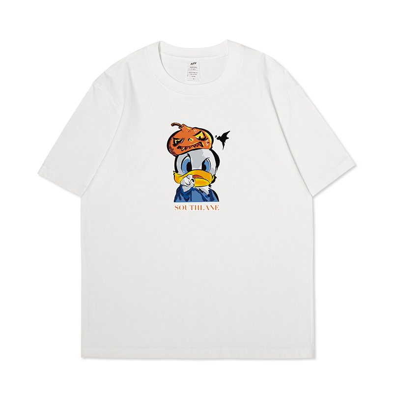 Camiseta masculina plus size oversized 100% algodão com estampa e ombros caídos. 3