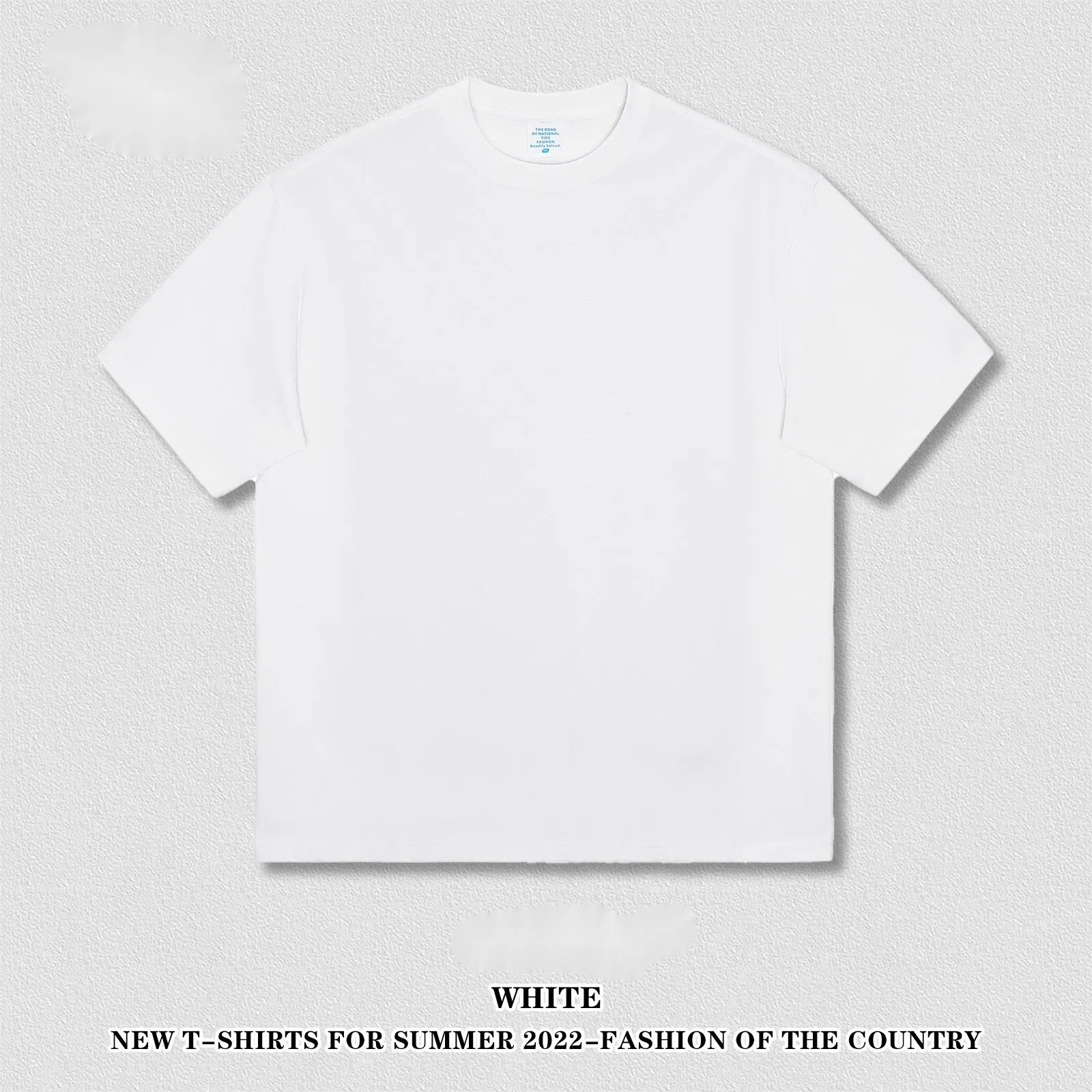 Camiseta oversize personalizada de 270 g, 100 % algodón - Venta al por mayor de ropa 4