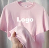 220g Unisex Cotton Summer Blank T-Shirt Wholesale 2