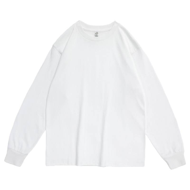 T-shirts à manches longues en coton personnalisés pour hommes (vente en gros) 3