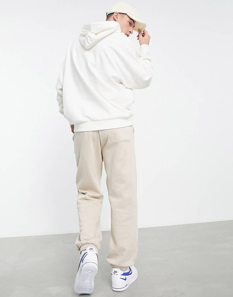 Sweat à capuche personnalisé en coton brodé pour homme - Pull épais doublé de satin 6