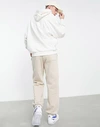 Sweat à capuche personnalisé en coton brodé pour homme - Pull épais doublé de satin 6