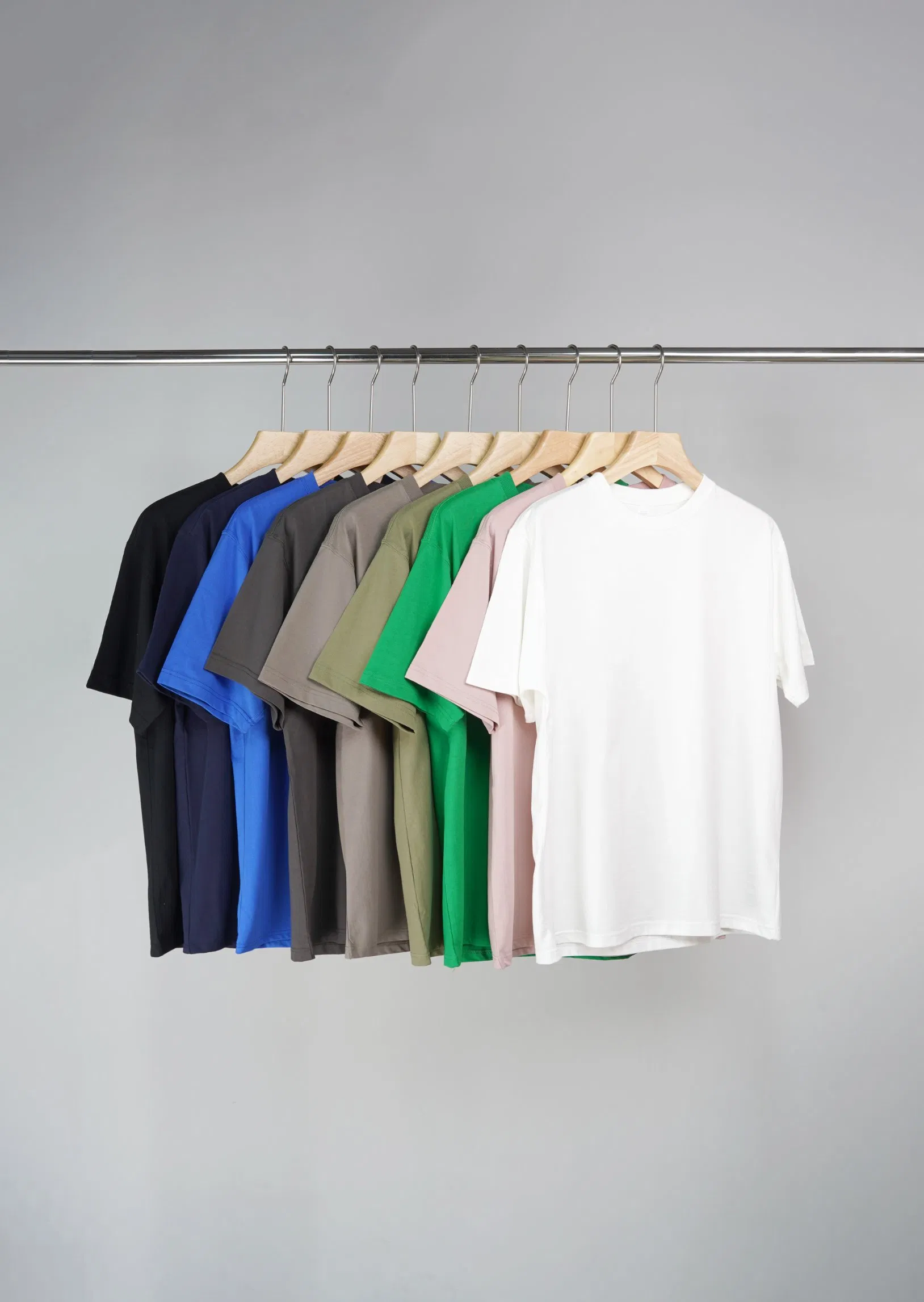 Custom 100% Cotton T-Shirt Embroidered Screen Printed Plain Tee 4