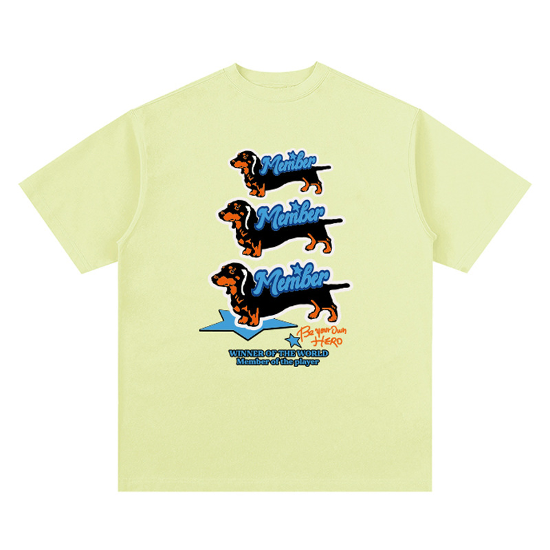 T-shirt d'été vintage personnalisé pour homme - T-shirt à manches courtes et col rond de haute qualité 5