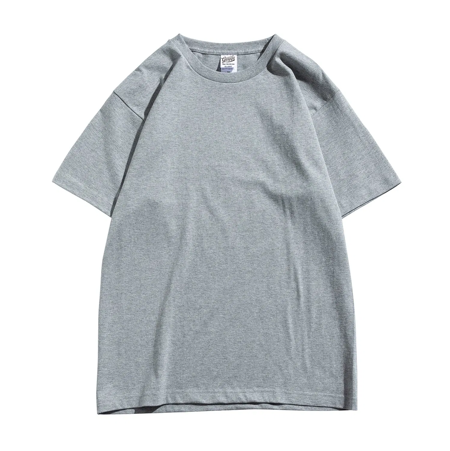 Custom Heavyweight Cotton T-Shirt for Men - 100% Cotton Thick Black Tee 4