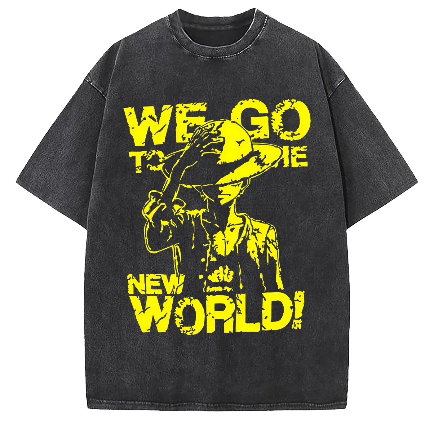 Custom Distressed Vintage Oversized Tee Shirt - 100% Cotton Heavy Weight 2