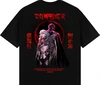 100% Cotton Oversized Logo Men's Tshirt - Custom Round Neck Plain Tee 2