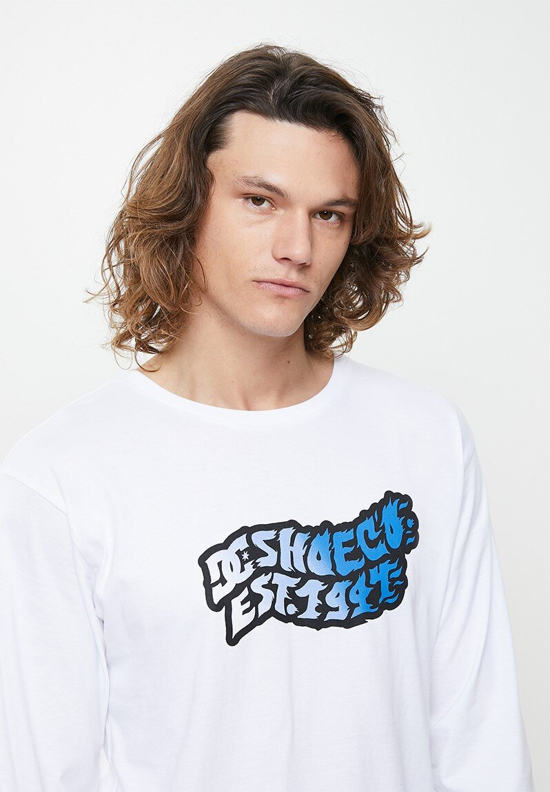 330 GSM Graphic Cotton Long-Sleeved Crew Neck Cotton T-Shirts-LSTS014