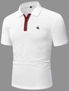 Áo thun nam dài tay in chuyển nhiệt logo tùy chỉnh bán sỉ, thích hợp cho công sở, chơi golf. 2