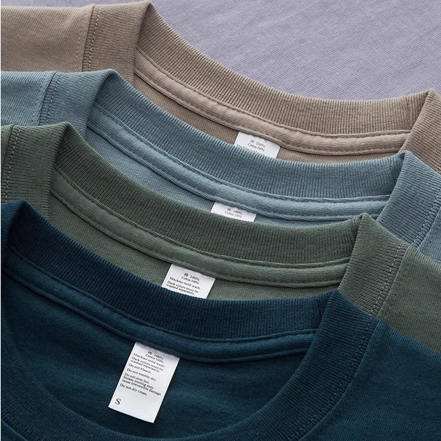 Individuell gestaltbares, mittelschweres Baumwoll-T-Shirt für Herren – Mengenrabatt 6