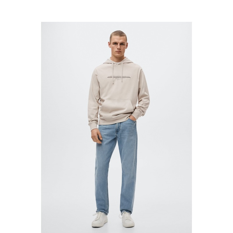 Áo nỉ cotton trơn cỡ lớn bán sỉ, áo hoodie in logo theo yêu cầu dành cho nam 3