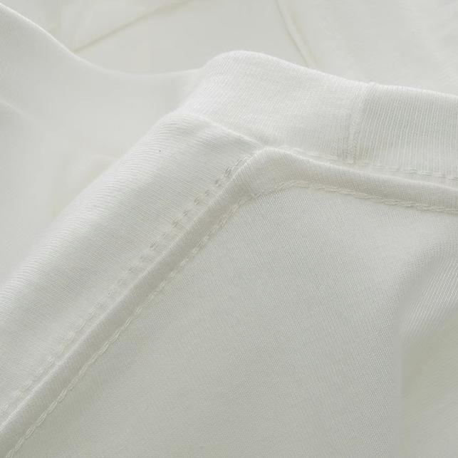 男女款訂製高品質純棉T卹 - 多色休閒T卹 4
