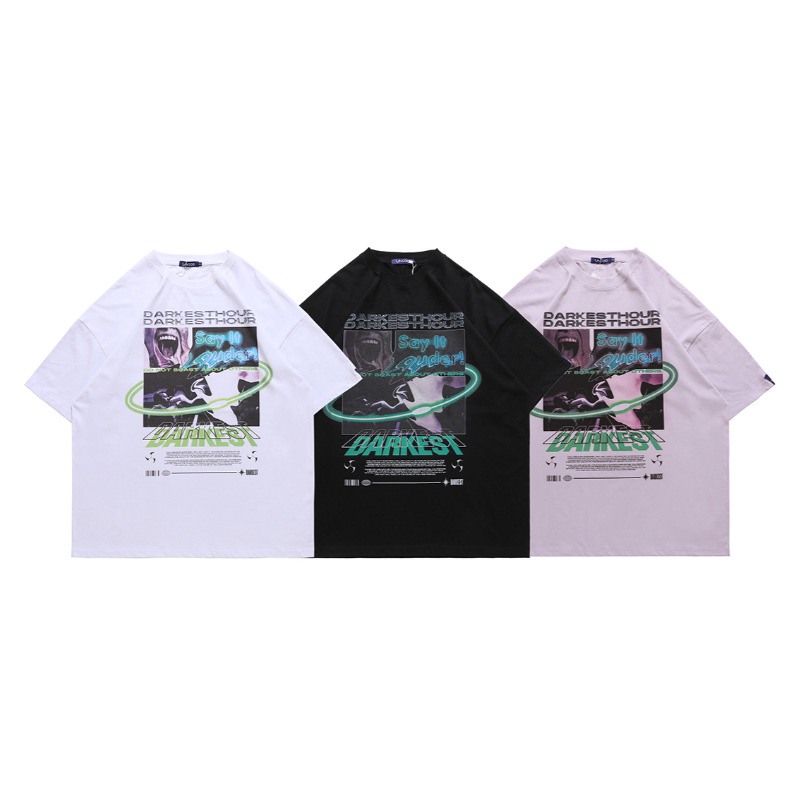 Áo thun trơn in logo theo yêu cầu, chất liệu cotton - Sản phẩm bán chạy 2