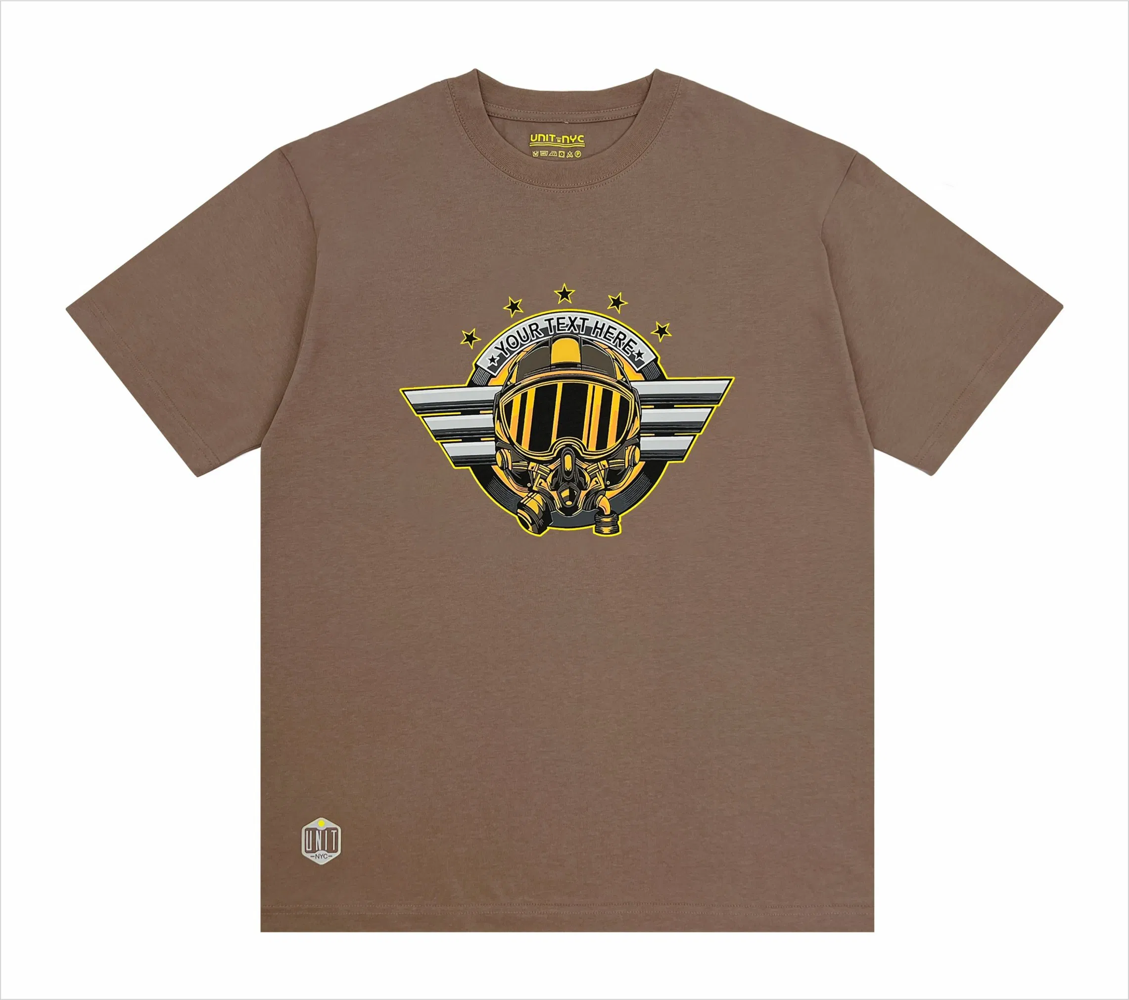 Oversized-T-Shirt für Herren aus 100 % Baumwolle in Übergröße – individuell bedruckbar per Sublimationsdruck 6