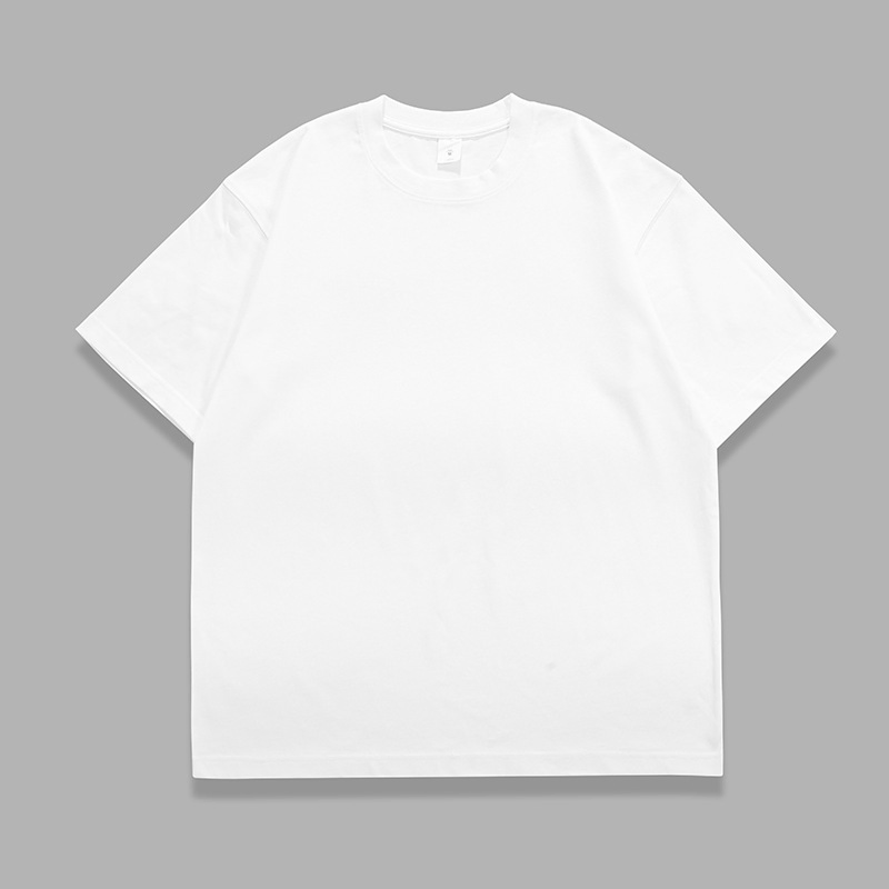 Custom Logo Print Men's T-Shirt Premium 230GSM Cotton - Plain Blank Tee 7