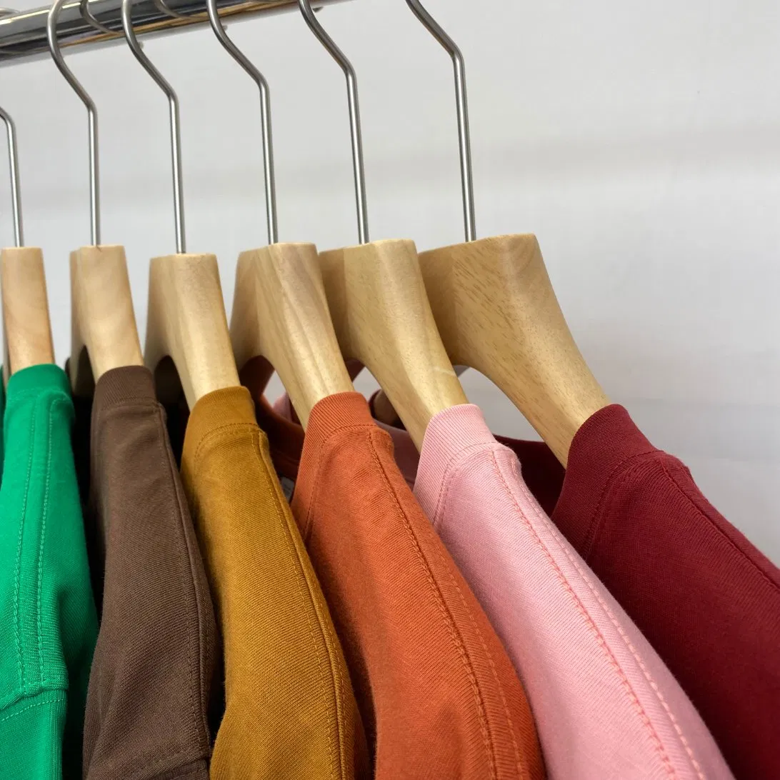 100% Cotton Custom T Shirt - Wholesale 250g Screen Print Embroidery Shirts 4