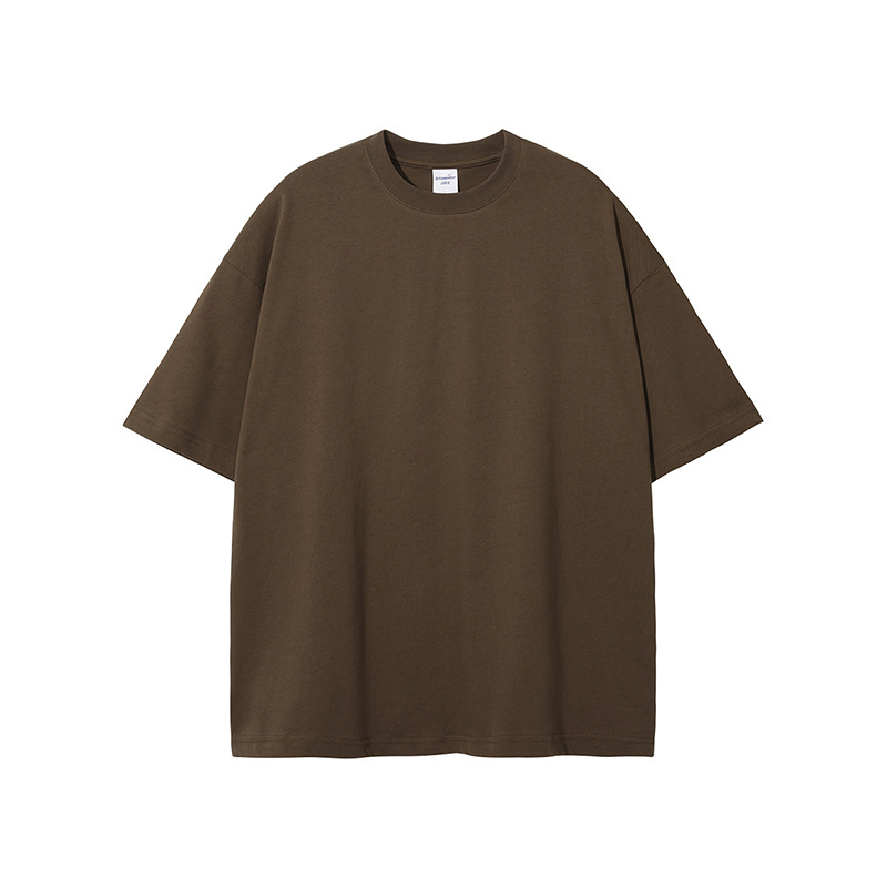 Custom Cotton Logo T-Shirt Oversize Puff Print - Wholesale Price 7