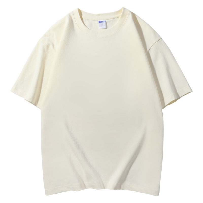 T-shirt personalizzate oversize da uomo in tessuto pesante all'ingrosso - T-shirt personalizzate di alta qualità 7