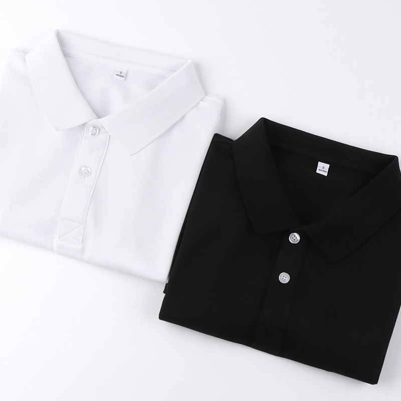 Custom Polo Shirt 100% Cotton Tshirt Clothing Wholesale - Puff Printing 6