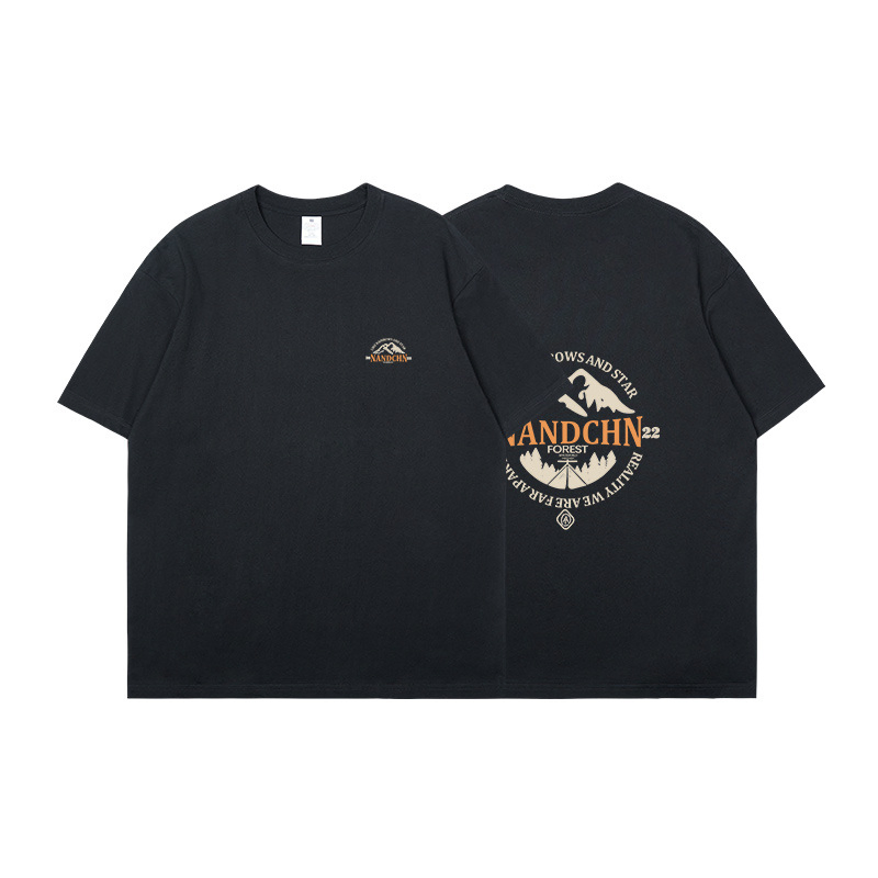 Camisetas personalizadas al por mayor 100% algodón - Camisetas de hombre de alta calidad 6