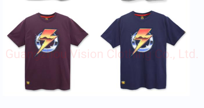 Custom Black Short Sleeve Round Neck Men's T-Shirt - Factory Price 3