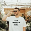 Bán sỉ áo thun unisex 100% cotton, áo thun in logo theo yêu cầu. 2