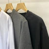 Camiseta de algodão personalizada com estampa serigráfica para atacado - Impressão em espuma de alta qualidade (250g) 4