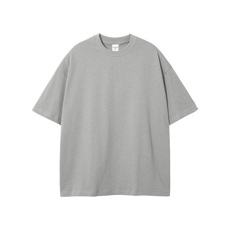 Custom Cotton Logo T-Shirt Oversize Puff Print - Wholesale Price 2