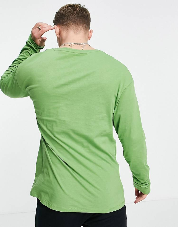 T-shirts en coton graphique 350 g/m² à manches longues et col rond - LSTS009 6
